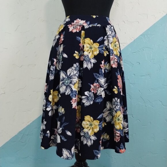 Haute Monde Floral Spring Full Skirt - Picture 1 of 7